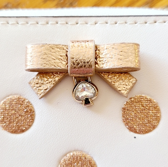 👀50% OFF - NWT‼️ Kate Spade Wrapping Party Gift Small Zip Card Case - Picture 7 of 13